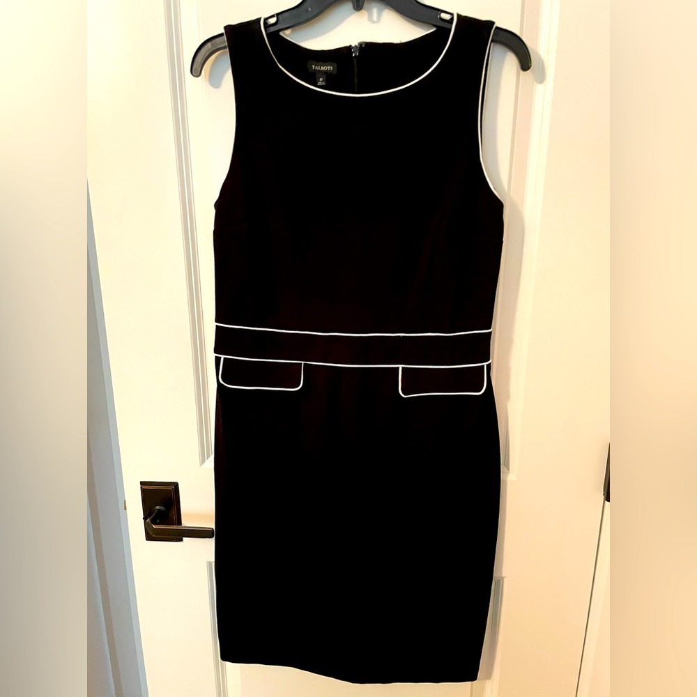 Beautiful black Talbots dress NWT